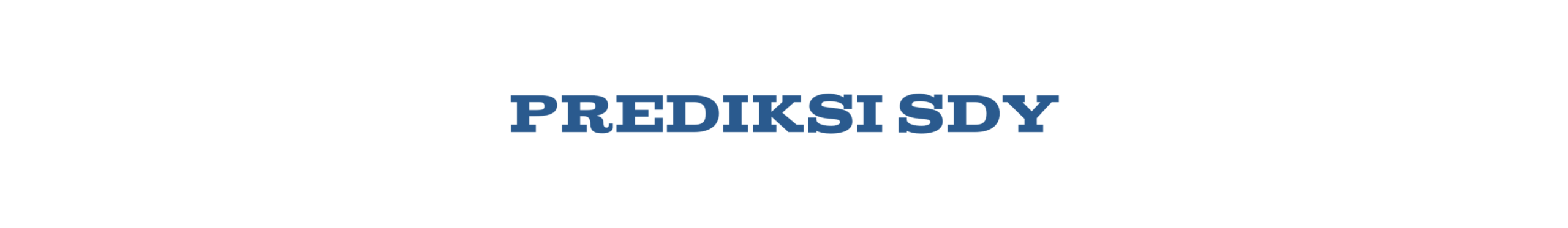 Prediksi SDY